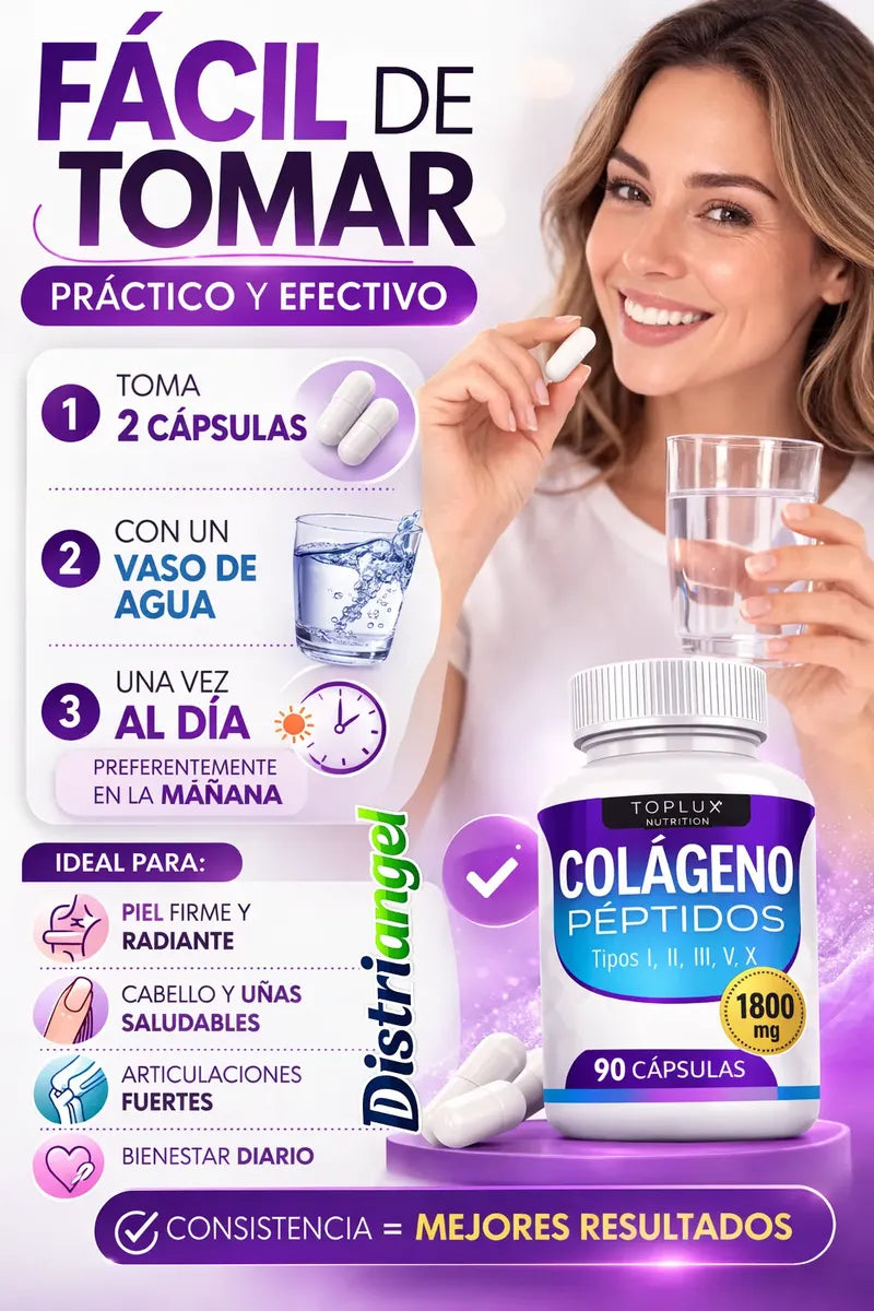 5 tipos de colágeno